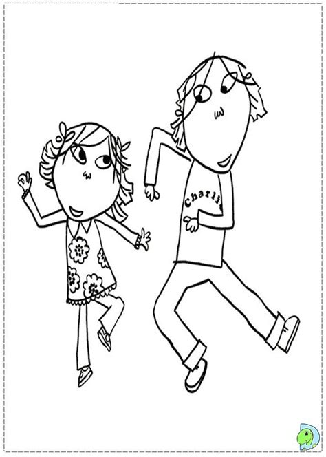 Charlie And Lola Coloring Pages - Coloring Home