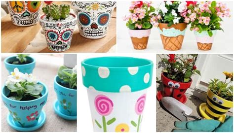 10 Top Flower Pots Designs For Painting