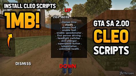 [1MB] Install CLEO Scripts Mod For GTA San Andreas 2.00 Android ...