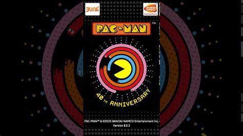 Pac man anniversary - pikolpoints