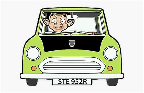 Mini Clipart Mr Bean Car - Mr Bean Cartoon Car, HD Png Download ...