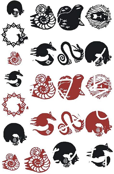 The Seven Deadly Sins Tattoo - Anime, Seven Deadly Sins Symbols HD ...