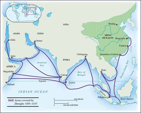 Chapter 22 | Zheng he, China map, Ap world history