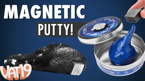 Magnetic Thinking Putty is Crazy Awesome! - YouTube