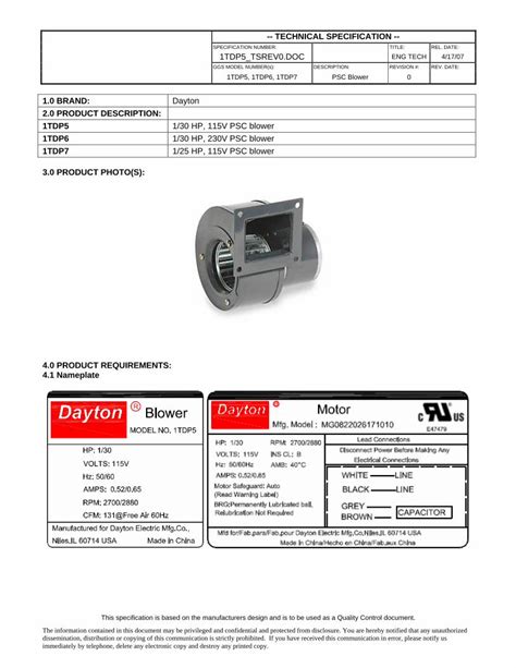 (PDF) TECHNICAL SPECIFICATION - Electric Motor ...