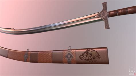 3D model Sword Kilij VR / AR / low-poly | CGTrader