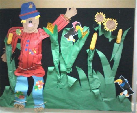 Scaring Up Some Halloween Fun! - Scarecrow Themed Bulletin Board – SupplyMe