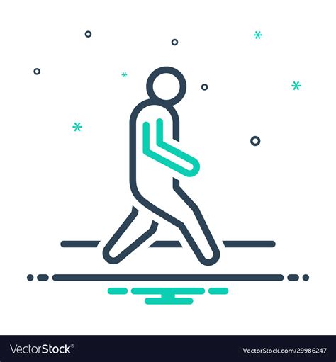 Walk Royalty Free Vector Image - VectorStock