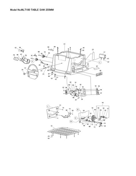 Part Diagram: MLT100 - Makita.my