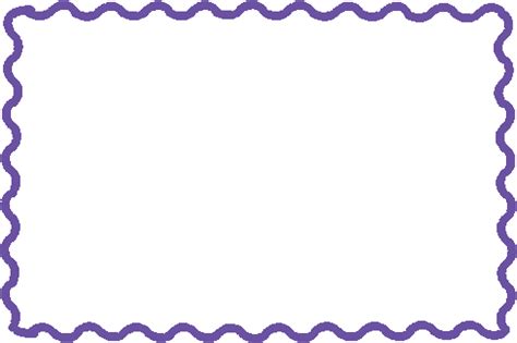 Purple Borders And Frames Clipart