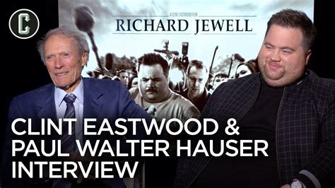 Clint Eastwood and Paul Walter Hauser Interview Richard Jewell :: GentNews