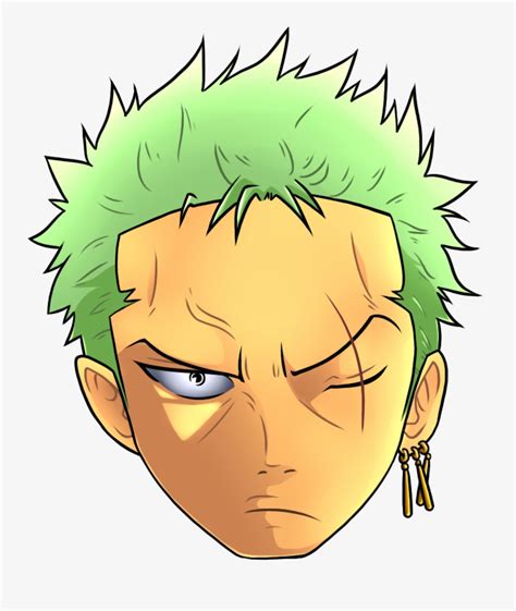 One Piece Zoro Face Drawing - IMAGESEE