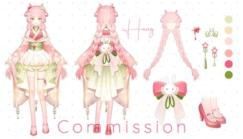 (Commission) Vtuber design by Akaneko29 on DeviantArt