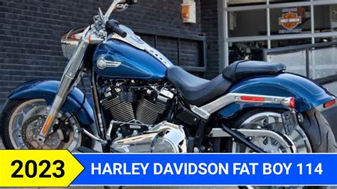 2023 Harley Davidson Fat Boy 114 Specs and Colors - YouTube