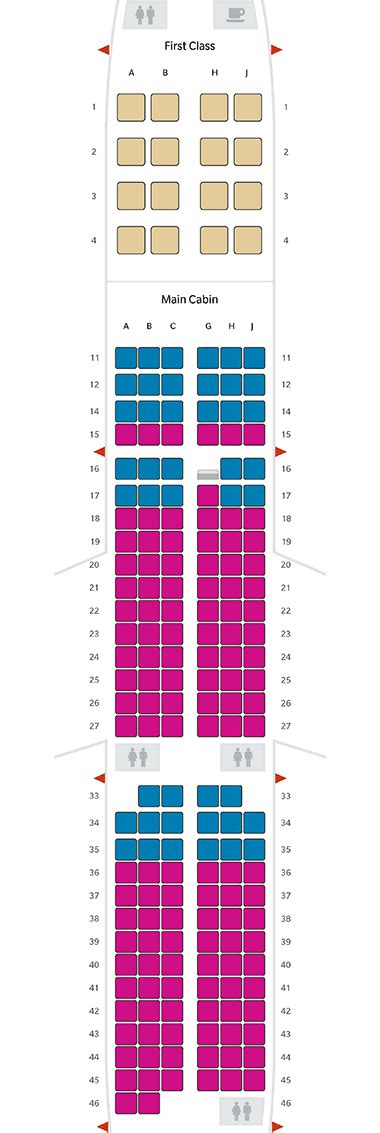 Airbus Industrie A321 Sharklets American Airlines Seating Chart ...