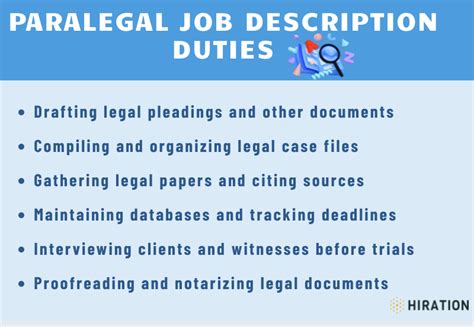 Paralegal Job Description: A Complete Guide for 2022 [10+ Examples]