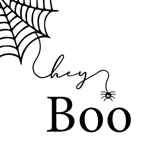 Hey Boo Autumn Halloween Fall Sign - Etsy