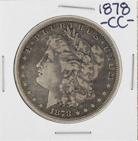 1878-CC $1 Morgan Silver Dollar Coin