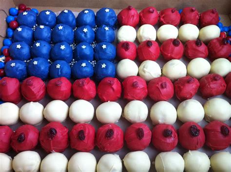 American Flag Cake Pops - CakeCentral.com