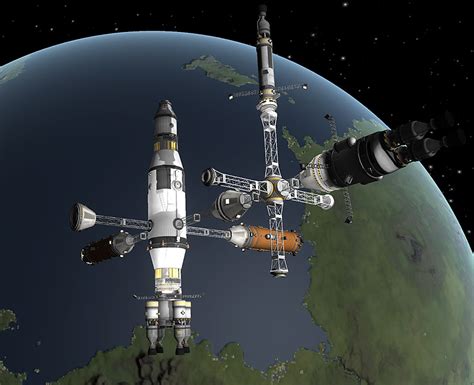 Space Station Docking Arrangement Tips - KSP1 Gameplay Questions and ...