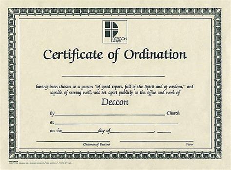 Certificate Of Ordination Template (6)