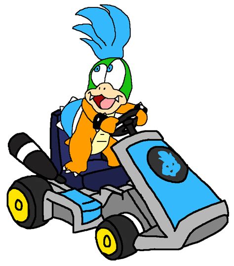 Mario Kart Art Day 24: Larry Koopa by PortalMasterDan64 on DeviantArt