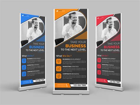 Corporate Business Roll Up Banner Design Template by Rakib Ali on Dribbble