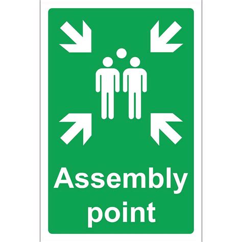 Buy Assembly Point Sign, 30x40cm Online at desertcartPhilippines