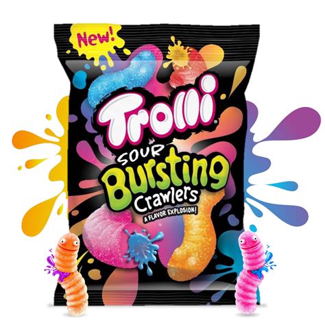 Buy Trolli Sour Bursting Crawlers, 4.25 Ounce Online at desertcartBrunei