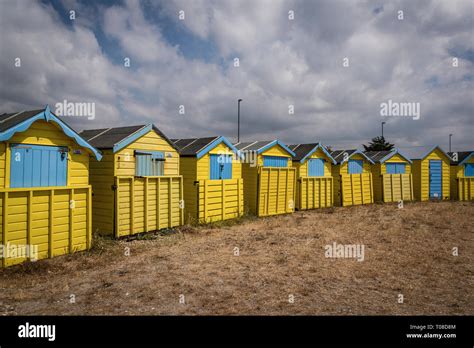 Beach Huts, Littlehampton, West Sussex, England, UK Stock Photo - Alamy