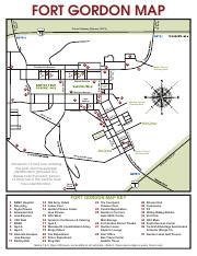 map.pdf - Dyess Parkway s on Robin ue Aven FORT GORDON MAP Gordon ...