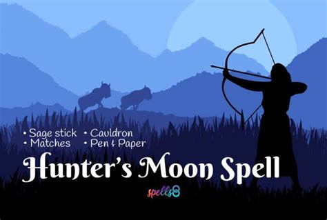 Full Hunter’s Moon Ritual & Spell (October) – Spells8