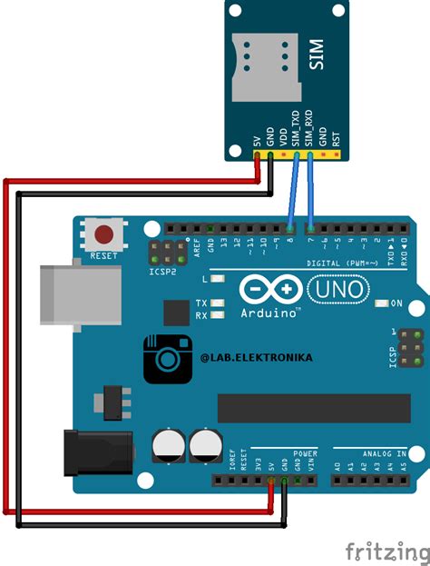 Gsm Module Arduino Circuit Diagram