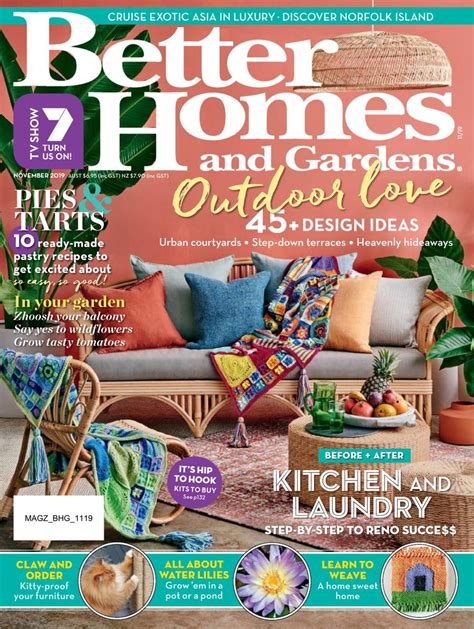 Better Homes & Gardens Australia-November 2019 Magazine