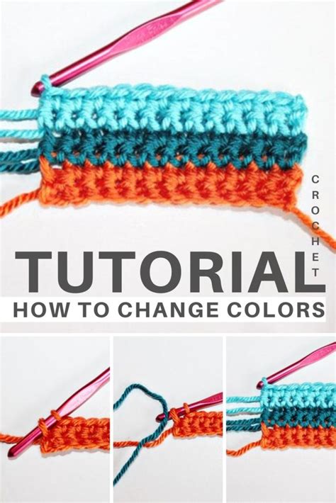 How to Change Colors in Crochet - Easy Crochet Patterns