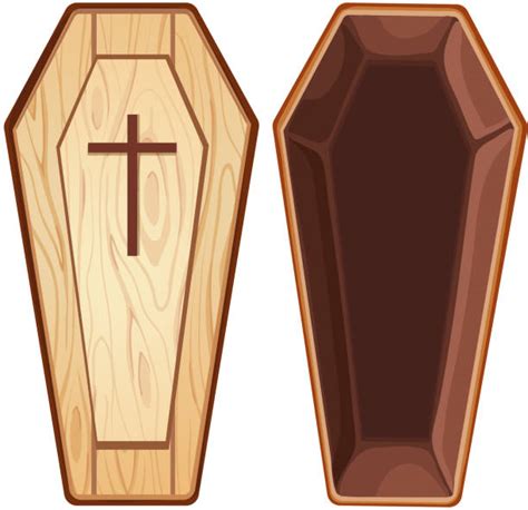 Open Coffin Illustrations, Royalty-Free Vector Graphics & Clip Art - iStock