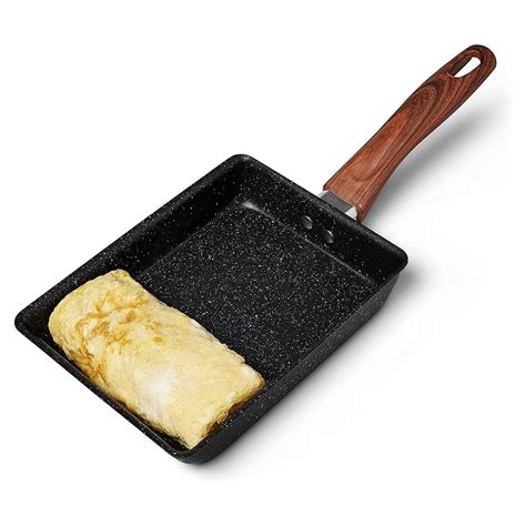 Summit Rectangular Cast Iron Tamagoyaki Pan (Japanese Omelette Pan ...