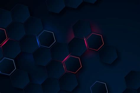 Free Vector | Gradient hexagonal background