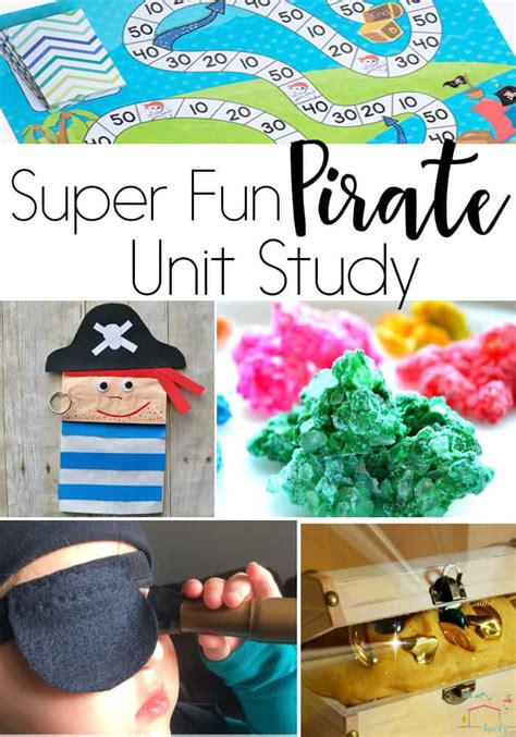 Fun Activities For A Treasure Worthy Pirate Unit Study