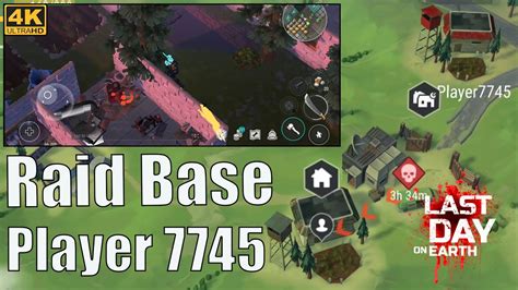 Last Day on Earth Survival Raid Base Player 7745 4K - YouTube