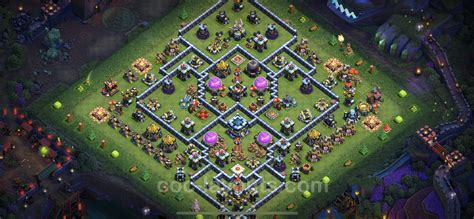 Best Base TH13 with Link, Hybrid Anti Everything 2022 - Town Hall Level ...