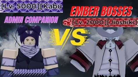 BOSSES VS COMPANIONS SHINDO LIFE | Level 5000 companions vs Shindo life ...