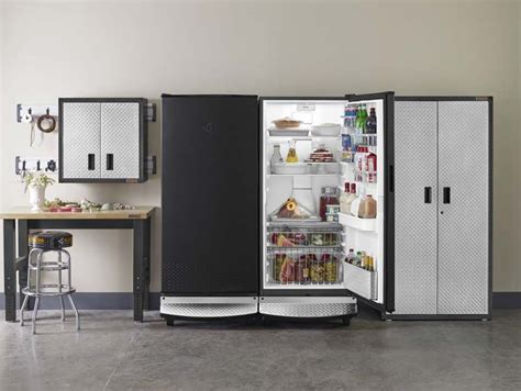 Gladiator Garage-Ready Refrigerator/Freezer Set | Garage refrigerator ...