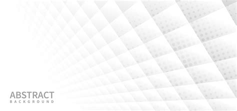 Abstract banner with white geometric pattern background 1263423 Vector ...