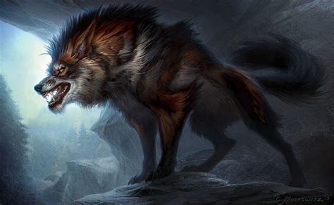 Fantasy Evil Wolves