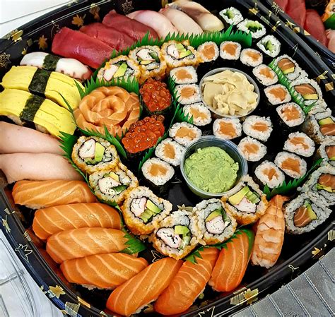 Sushi party platter : r/pics