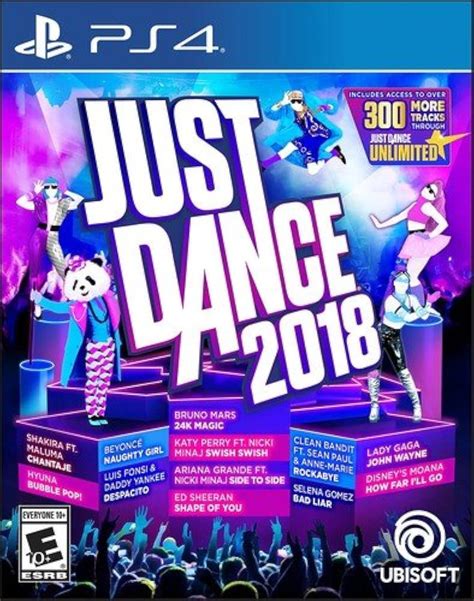 Just Dance 2018 For PlayStation 4 PS4 PS5 Music