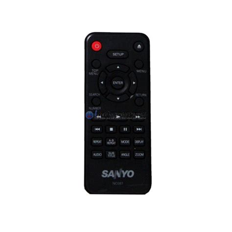 Genuine Sanyo NC087 DVD Player Remote Control (USED)