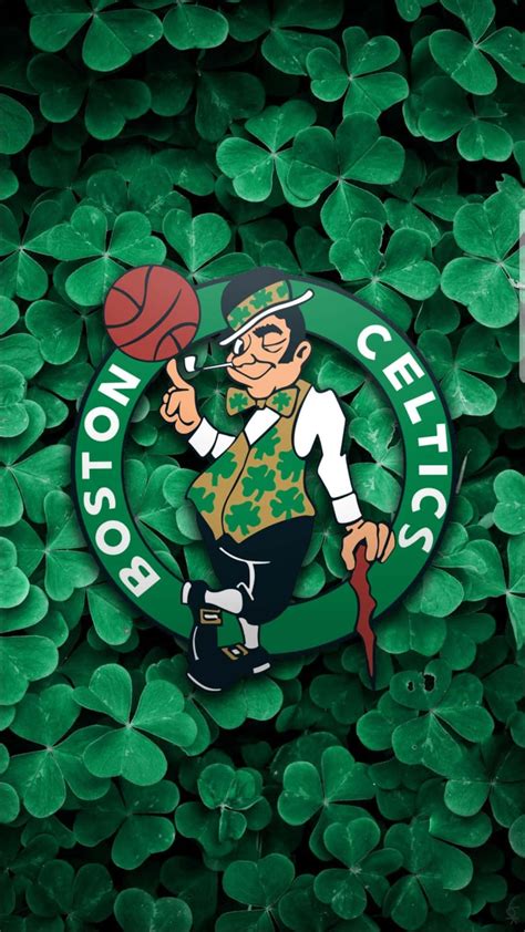 Download Boston Celtics Basketball Team Logo Wallpaper | Wallpapers.com