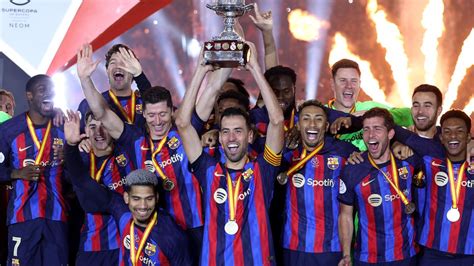 Barcelona Wins Spanish Super Cup After Defeating Real Madrid